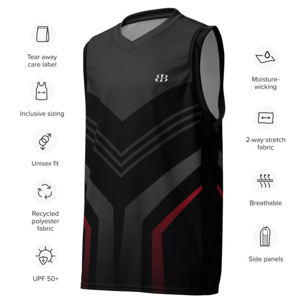 Recycled basketball jersey - Image 2