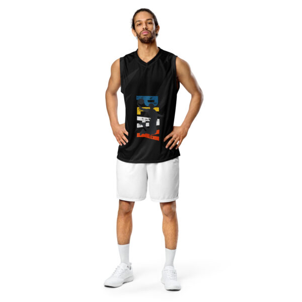 Recycled basketball jersey